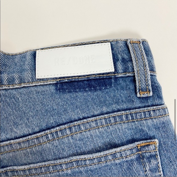 NWOT RE/DONE 70s Straight Leg High Rise Jeans - Picture 6 of 12